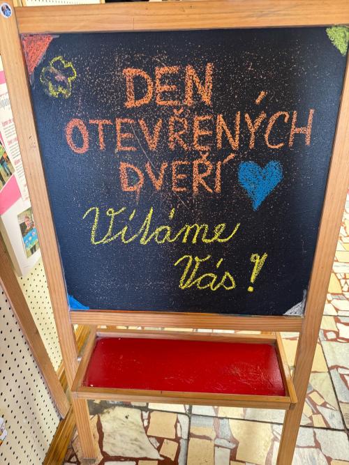 Den otevřených dveří - dopolední vyučování