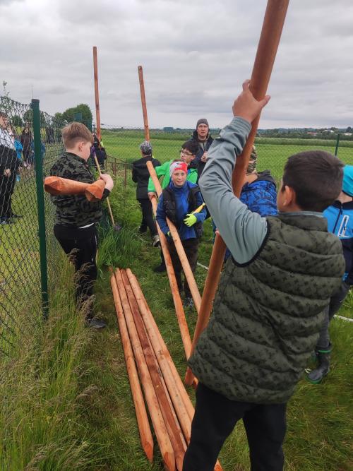 Kubíčkova zahrada - výsadba stromků