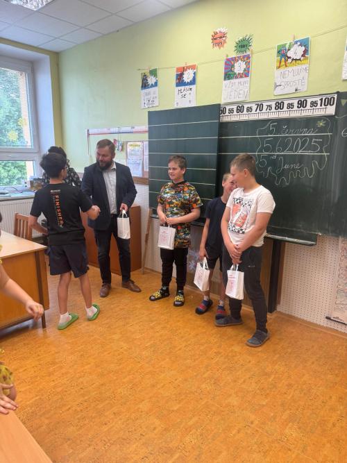 Loučení s našimi páťáky