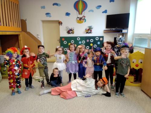 Karneval ve školce – 14. 2. 2023